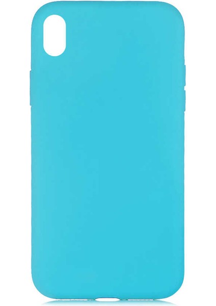 Apple iPhone Xr 6.1 Uyumlu Zore Lsr Lansman Kapak-Turkuaz