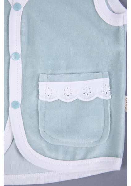 Kadife Cepli Bebek Çocuk Yelek 1701 indirimleri