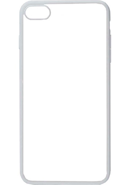 Apple iPhone Se 2022 Uyumlu Zore Endi Kapak-Beyaz