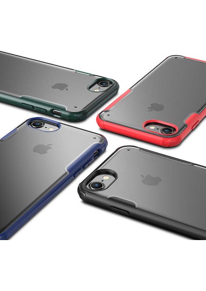 Apple iPhone Se 2022 Uyumlu Zore Volks Kapak-Koyu Yeşil modelleri