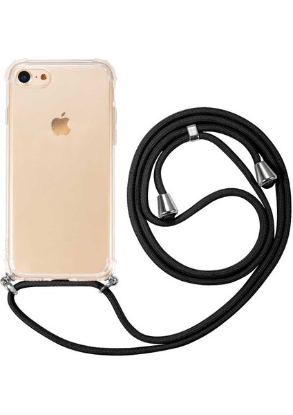 Apple iPhone Se 2020 Uyumlu Zore X-Rop Kapak-Renksiz indirimleri