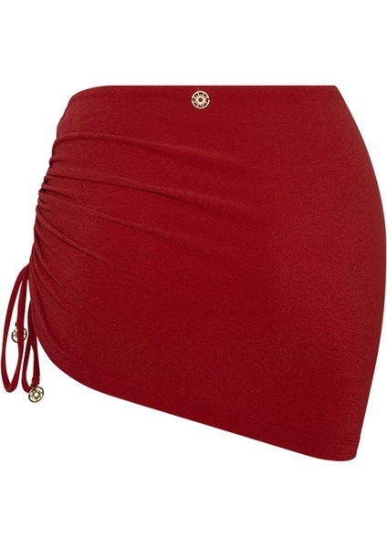 Poppy Burgundy Terry Pareo Etek