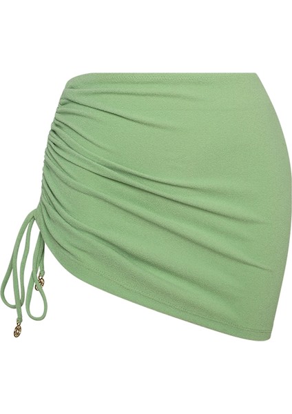 Bonesta Swimwear Poppy Pistachio Green Terry Pareo Etek