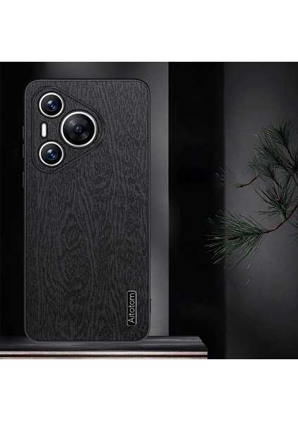 Huawei Pura 70 Için Ağaç Kabuğu Darbeye Dayanıklı Telefon Kılıfı (Yurt Dışından) fiyatları