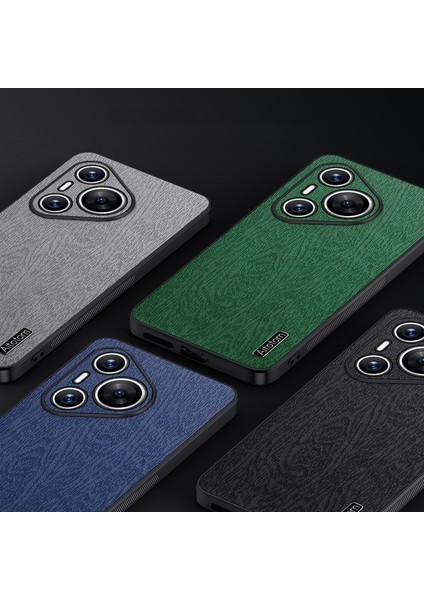 Huawei Pura 70 Için Ağaç Kabuğu Darbeye Dayanıklı Telefon Kılıfı (Yurt Dışından) indirimleri