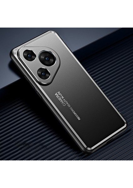 Huawei Pura 70 Için Buzlu Metal Kasa (Yurt Dışından)