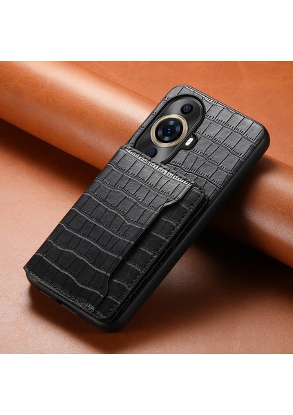 Huawei Nova 11 Pro Için Timsah Dokulu Pu Kılıf (Yurt Dışından) fiyatları