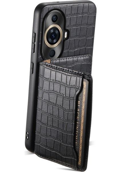 Huawei Nova 11 Pro Için Timsah Dokulu Pu Kılıf (Yurt Dışından) modelleri