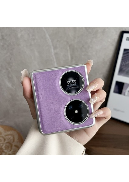 Huawei Pocket 2 Için Skin Fe Deri Doku Kılıf (Yurt Dışından) fiyatları