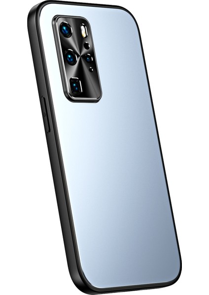 Huawei P40 Için Buzlu Tpu + Pc Telefon Kılıfı (Yurt Dışından)