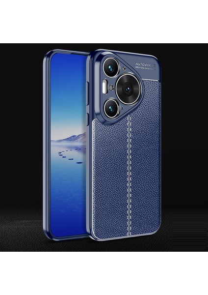 Huawei Pura 70 Pro / 70 Pro+ Için Litchi Texture Tpu Kılıf (Yurt Dışından)