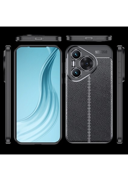 Huawei Pura 70 Pro / 70 Pro+ Için Litchi Texture Tpu Kılıf (Yurt Dışından) modelleri
