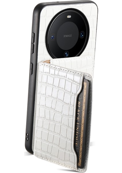 Huawei Mate 60 Için Timsah Dokulu Pu Kılıf (Yurt Dışından) modelleri