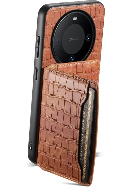 Huawei Mate 60 Için Timsah Dokulu Pu Kılıf (Yurt Dışından) modelleri