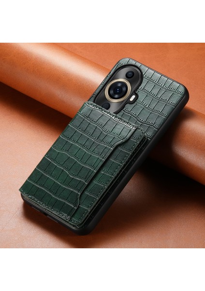 Huawei Nova 11 Pro Için Timsah Dokulu Pu Kılıf (Yurt Dışından) fiyatları