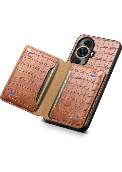 Huawei Nova 11 Pro Için Timsah Dokulu Pu Kılıf (Yurt Dışından) indirimleri