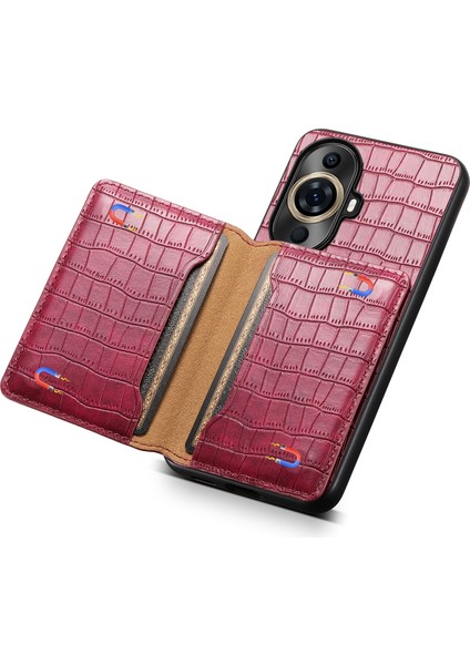 Huawei Nova 11 Pro Için Timsah Dokulu Pu Kılıf (Yurt Dışından) indirimleri