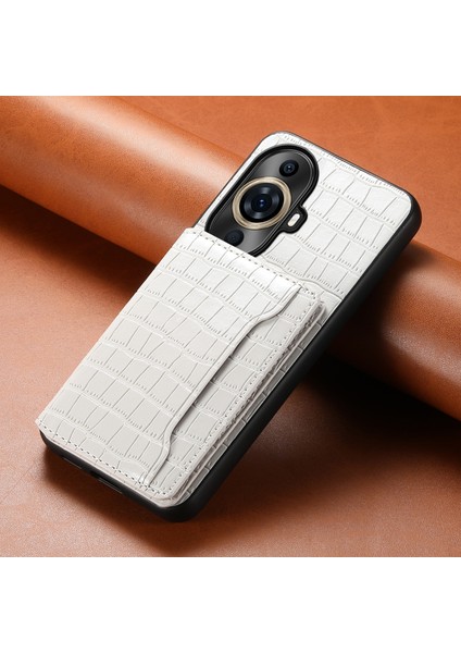 Huawei Nova 11 Pro Için Timsah Dokulu Pu Kılıf (Yurt Dışından) fiyatları