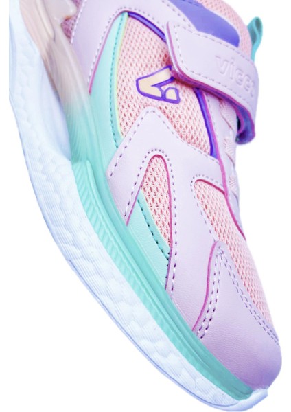 Massa Sneaker Extra Hafif Ortopedik Kız Çocuk Günlük Spor Ayakkabı Pudra Pembe