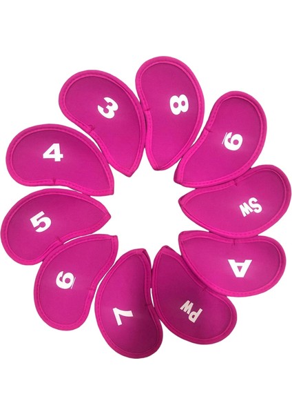 10X Golf Ütü Başörtüsü 3 4 5 6 7 8 9 A Sw Pw I Kırmızı (Yurt Dışından) fiyatları