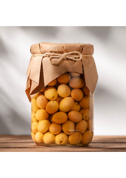 Doğal Salamura Yeşil Zeytin 500 Gr