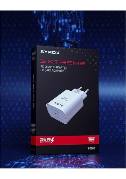PD20B Hızlı Şarj 20W 3.0 Amper Type-C Giriş Başlık