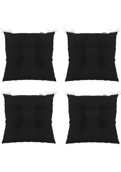 Pofuduk Kare Sandalye Minderi 40 x 40 cm 4 Adet