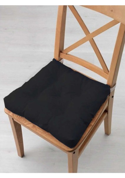 Pofuduk Kare Sandalye Minderi 40 x 40 cm 4 Adet