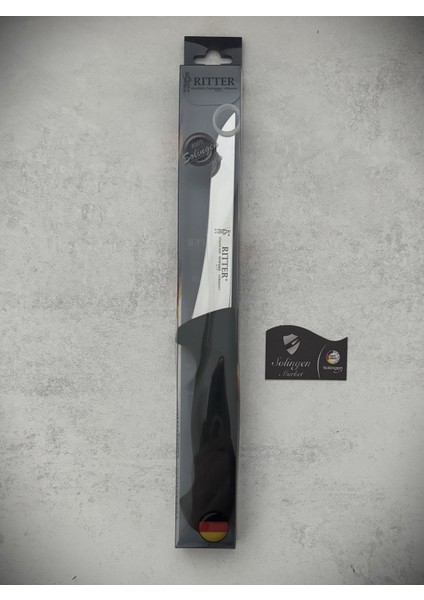 Rıtter Kemik Sıyırma Ve Fileto Bıçağı Yeni Model 13 cm Siyah