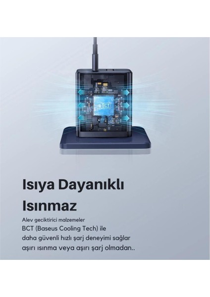 20W 1x USB ve 1x Type C Universal Şarj Aleti, Aşırı Güç ve Voltaj Korumalı Şarj Adaptörü