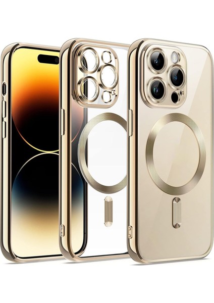 Apple iPhone 12 Uyumlu Kamera Lens Korumalı Wireless Şarj Destekli Demre Kapak