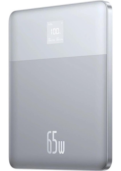 Süper Ince 65W 12000MAH Taşınabilir Şarj Cihazı Powerbank, Dijital Göstergeli, Akım ve Isı Korumalı