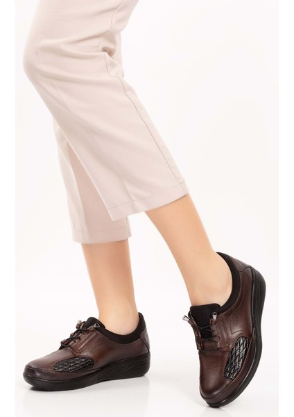 Deri Kadın Kemik Çıkıntısına Özel Ayakkabı AT.4204 - Kahverengi - 38 fiyatları