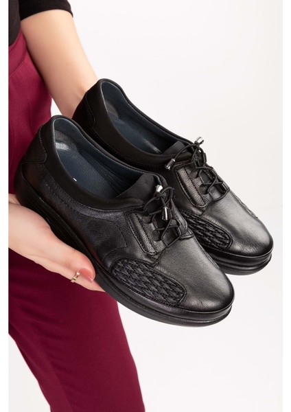 Deri Kadın Kemik Çıkıntısına Özel Ayakkabı AT.4204 - Siyah - 37 modelleri