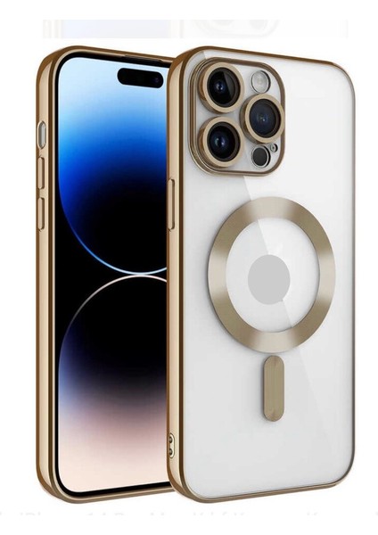 Apple iPhone 12 Pro Uyumlu Kamera Lens Korumalı Wireless Şarj Destekli Demre Kapak