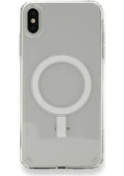 Apple iPhone Xr Uyumlu Şeffaf Wireless Şarj Destekli Sert Silikon Tcs Kılıf