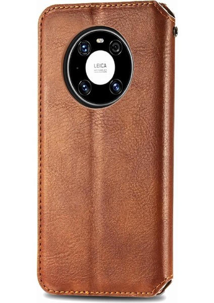 Mays Boutique Huawei Mate 40 Pro Için Kılıf Moda Tasarım Cüzdan Fonksiyonu Kapak Çevirin (Yurt Dışından)