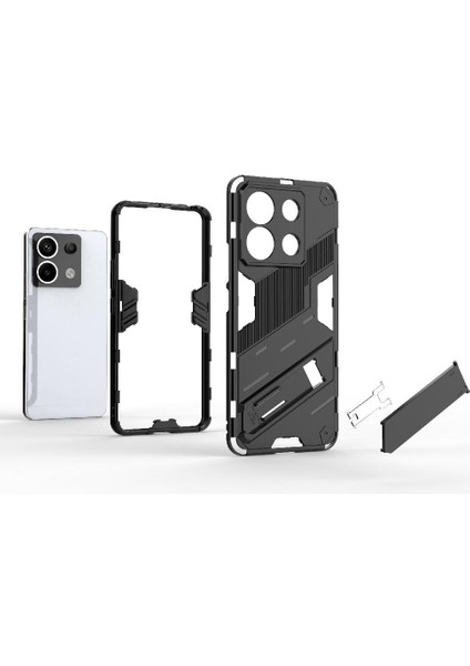 Xiaomi Redmi Not 13 Pro 5g Sağlam Askeri Kickstand Koruyucu Kılıf (Yurt Dışından) fiyatları