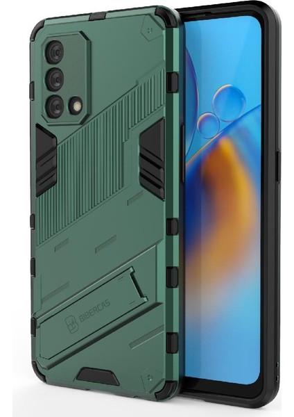 Oppo A74 4g Sağlam Askeri Koruyucu Kapak Kickstand Için Kılıf (Yurt Dışından)