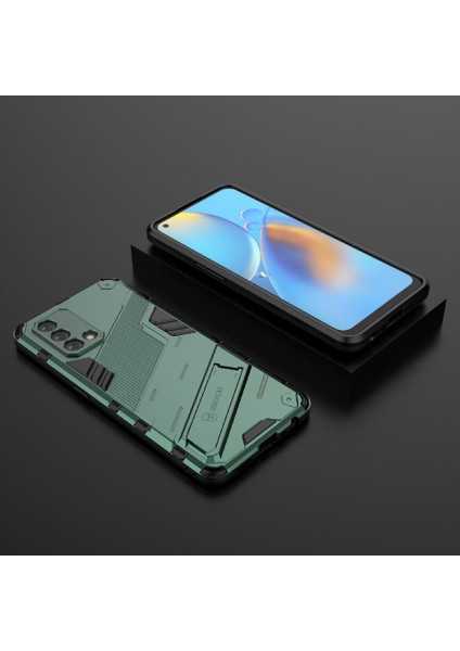 Oppo A74 4g Sağlam Askeri Koruyucu Kapak Kickstand Için Kılıf (Yurt Dışından)