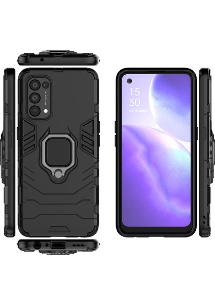 Oppo Oppo 5 Kickstand Askeri Damla Koruma Darbeye Kapak Için Kılıf (Yurt Dışından) modelleri