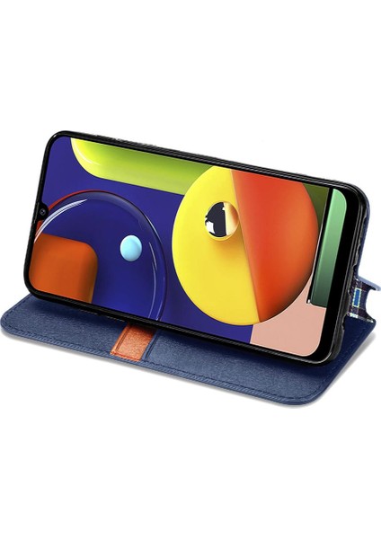 Samsung Galaxy Agalaxy Deri Kılıf Için Zarif Iş Cüzdan Flip Case (Yurt Dışından)
