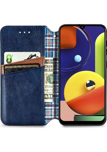 Samsung Galaxy Agalaxy Deri Kılıf Için Zarif Iş Cüzdan Flip Case (Yurt Dışından)