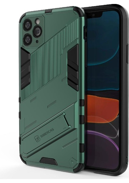 Iphone 13 Için Kılıf Pro Max Kickstand Sağlam Askeri Koruyucu Kapak (Yurt Dışından)