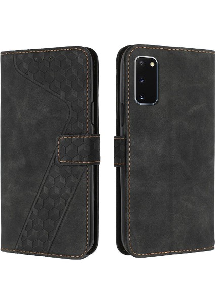 Samsung Galaxy S20 Cüzdan Manyetik Kart Yuvaları Için Telefon Kılıfı Kapak Çevirin (Yurt Dışından)