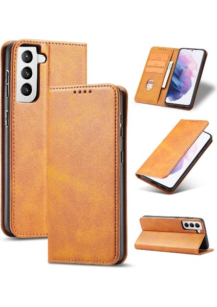 Samsung Galaxy S21 Deri Folio Flip Case Kart Ekleme ile (Yurt Dışından) indirimleri