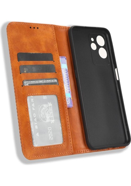 Oukitel C32 Cüzdan Pu Deri Manyetik Kapatma Için Kılıf (Yurt Dışından)