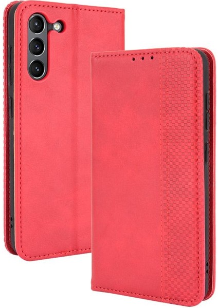 Mays Boutique Samsung Galaxy S21 Fe 5g Pu Deri Manyetik Kapatma Cüzdan (Yurt Dışından)