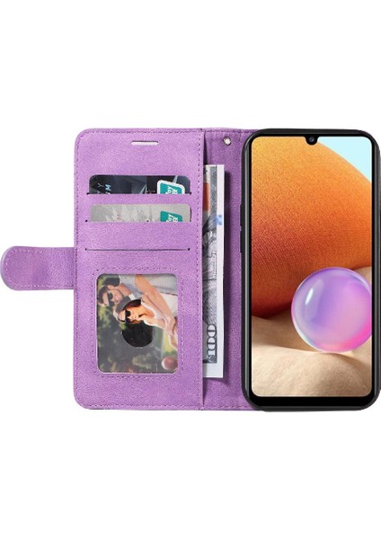 Kart Yuvası Standı ile Samsung Galaxy A32 4g Kickstand Koruyucu Kılıf (Yurt Dışından) fiyatları