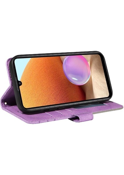 Kart Yuvası Standı ile Samsung Galaxy A32 4g Kickstand Koruyucu Kılıf (Yurt Dışından) modelleri